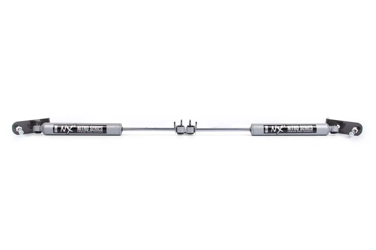 Dual Steering Stabilizer Kit W/ Nx2 Shocks | Chevy Silverado & Gmc Sierra 1500 (99-06) 4Wd 1