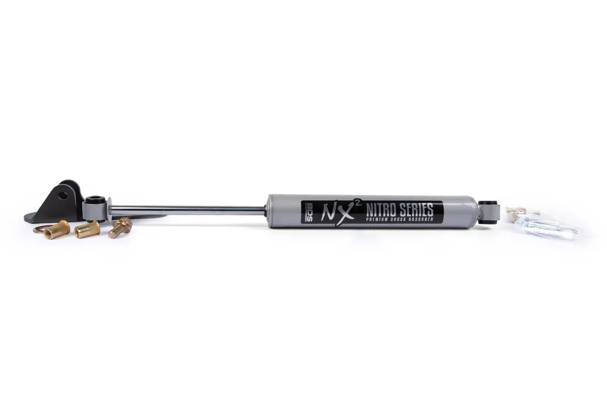 Single Steering Stabilizer Kit W/ Nx2 Shock | Chevy Silverado & Gmc Sierra 2500/3500Hd (16-25) 4Wd 1