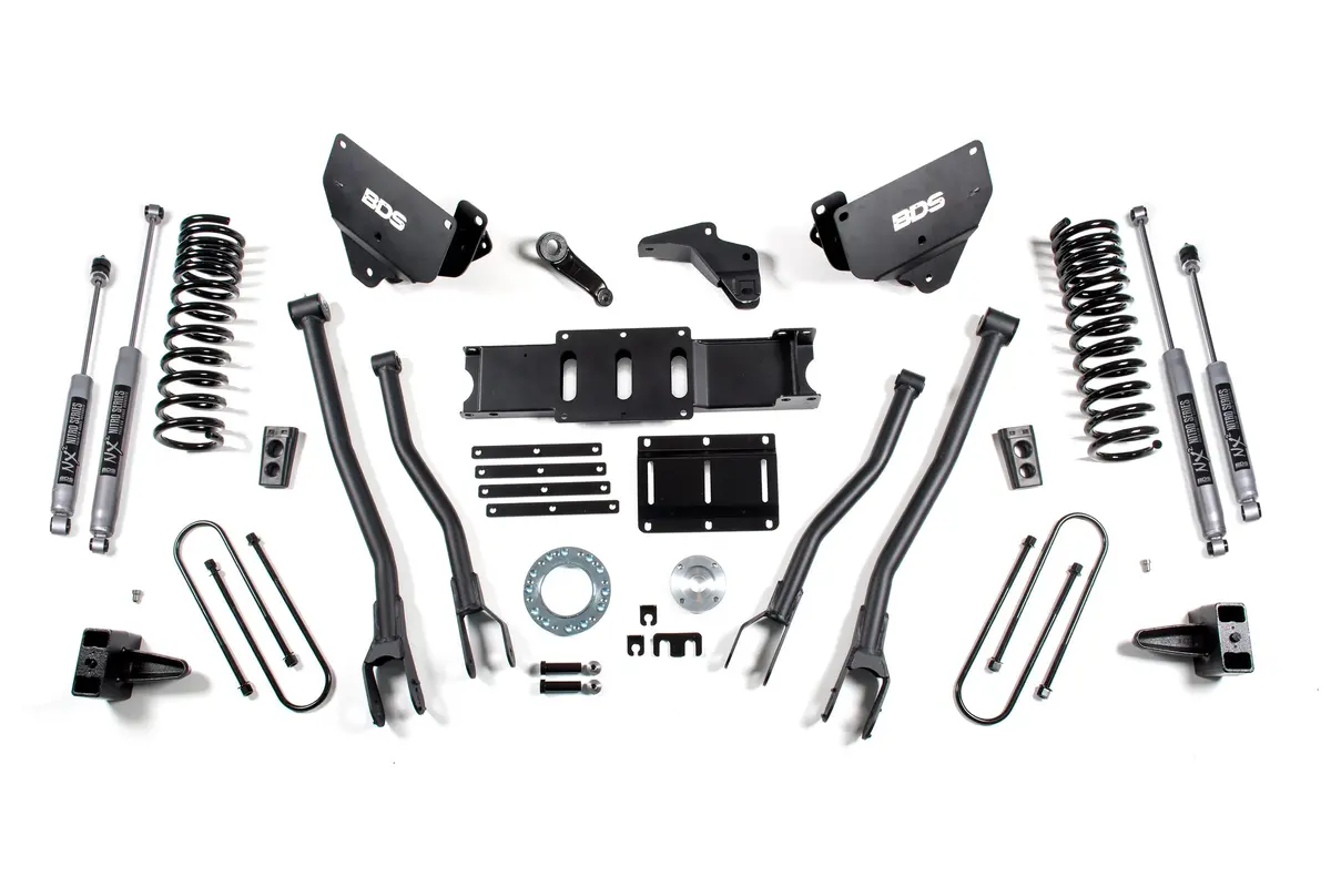 6 Inch Lift Kit W/ 4-Link | Ram 3500 (13-18) 4Wd | Diesel 3