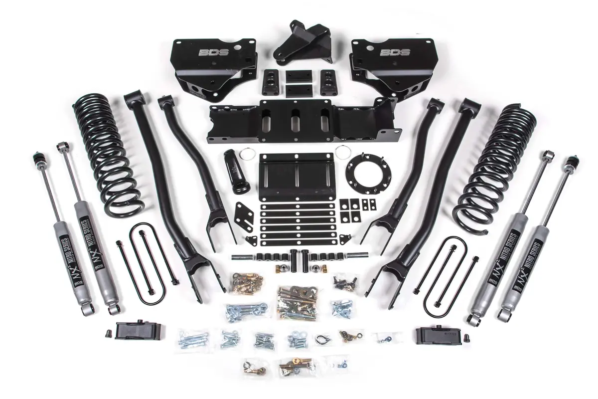 4 Inch Lift Kit W/ 4-Link | Ram 3500 (19-23) 4Wd | Diesel 1