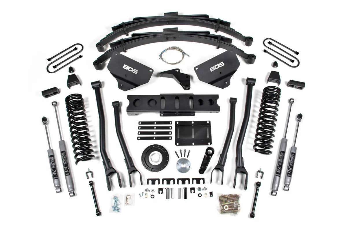 8 Inch Lift Kit W/ 4-Link | Ram 3500 (13-18) 4Wd | Diesel 7