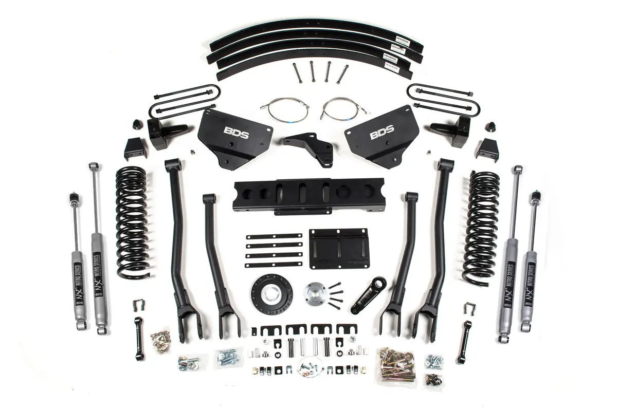 8 Inch Lift Kit W/ 4-Link | Ram 3500 (13-18) 4Wd | Diesel 8