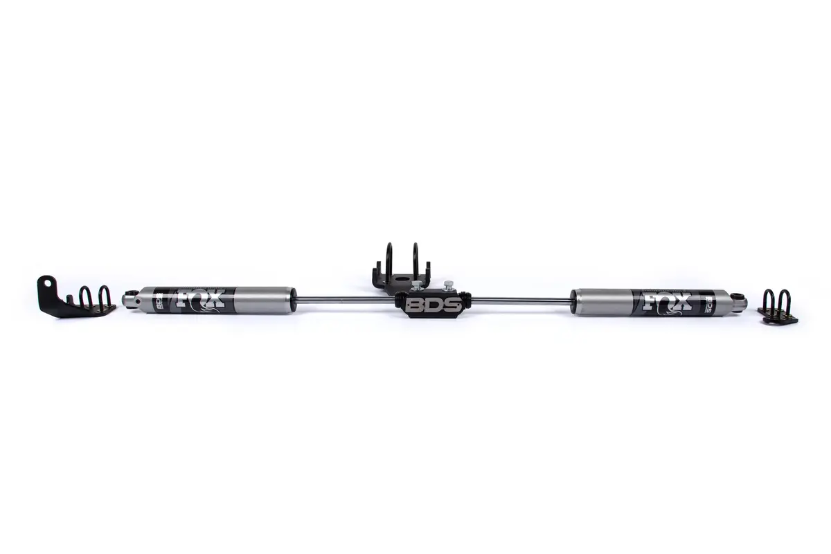 Dual Steering Stabilizer Kit W/ Fox 2.0 Performance Shocks | Dodge Ram 1500 (94-01) And 2500 (94-02) 4Wd 1
