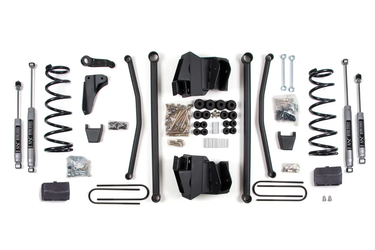 4 Inch Lift Kit | Long Arm | Dodge Ram 2500 Power Wagon (05-07) 4Wd | Gas 2