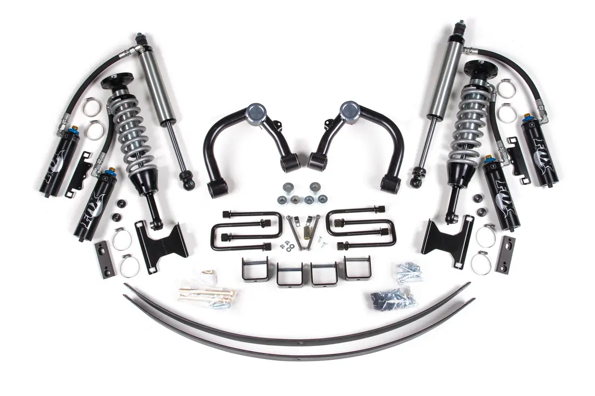 Fox 2.5 Factory-Compatible Coil-Over Lift Kit – 3-Inch Raise for Toyota Tacoma (2005–2023, 4WD)