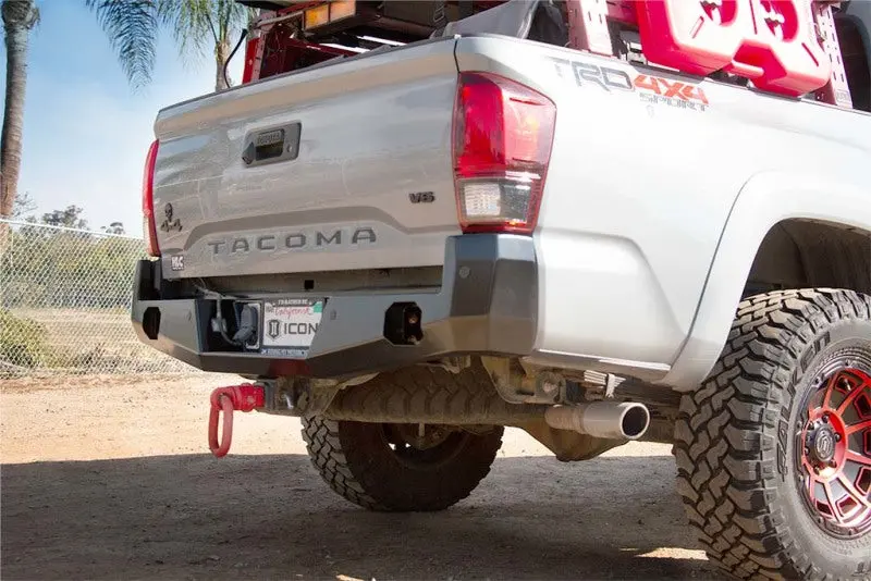 Icon 2016+ Toyota Tacoma Rear Impact Bumper 1