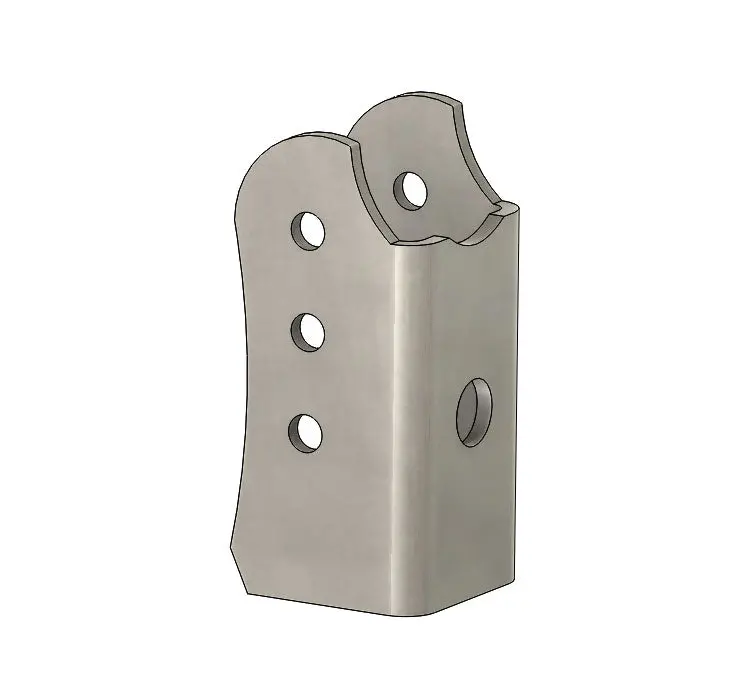 Tall Adjustable Truss Upper Link Mount (Single) - 2.63 In Wide 1