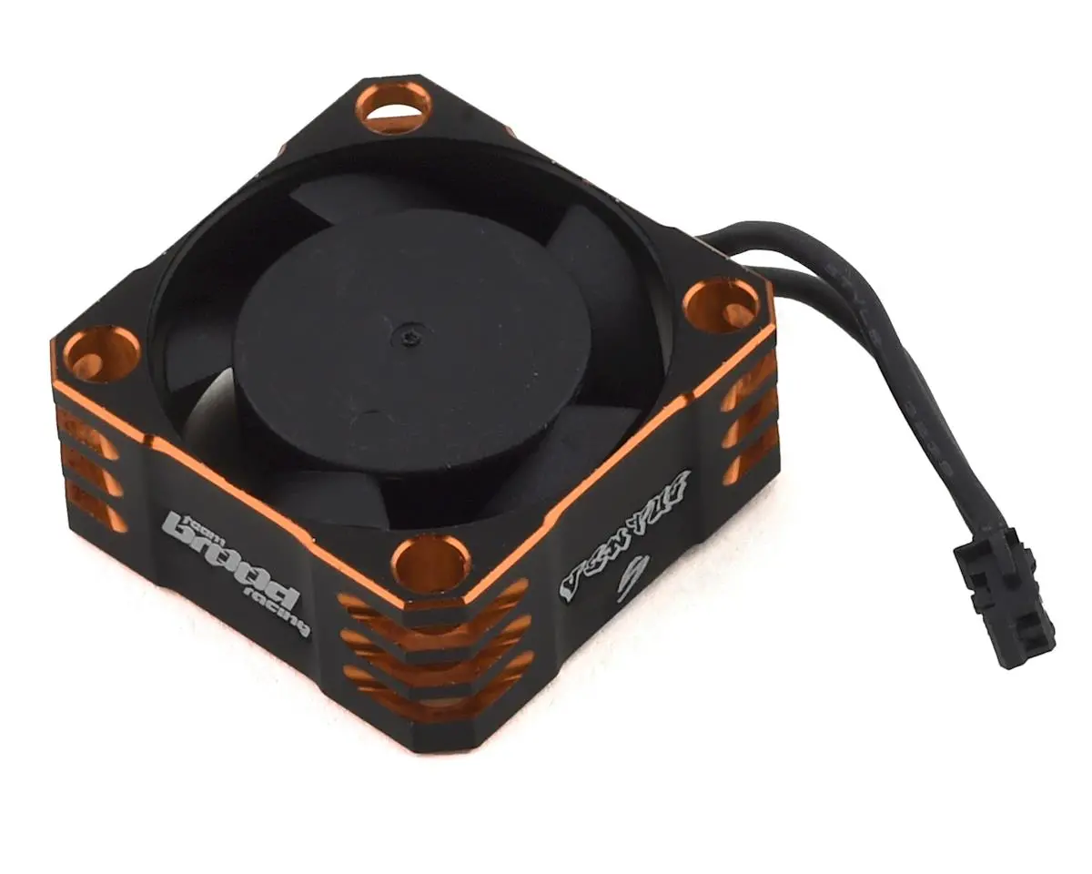 Team Brood Ventus S Aluminum 25Mm Cooling Fan (Orange) 1