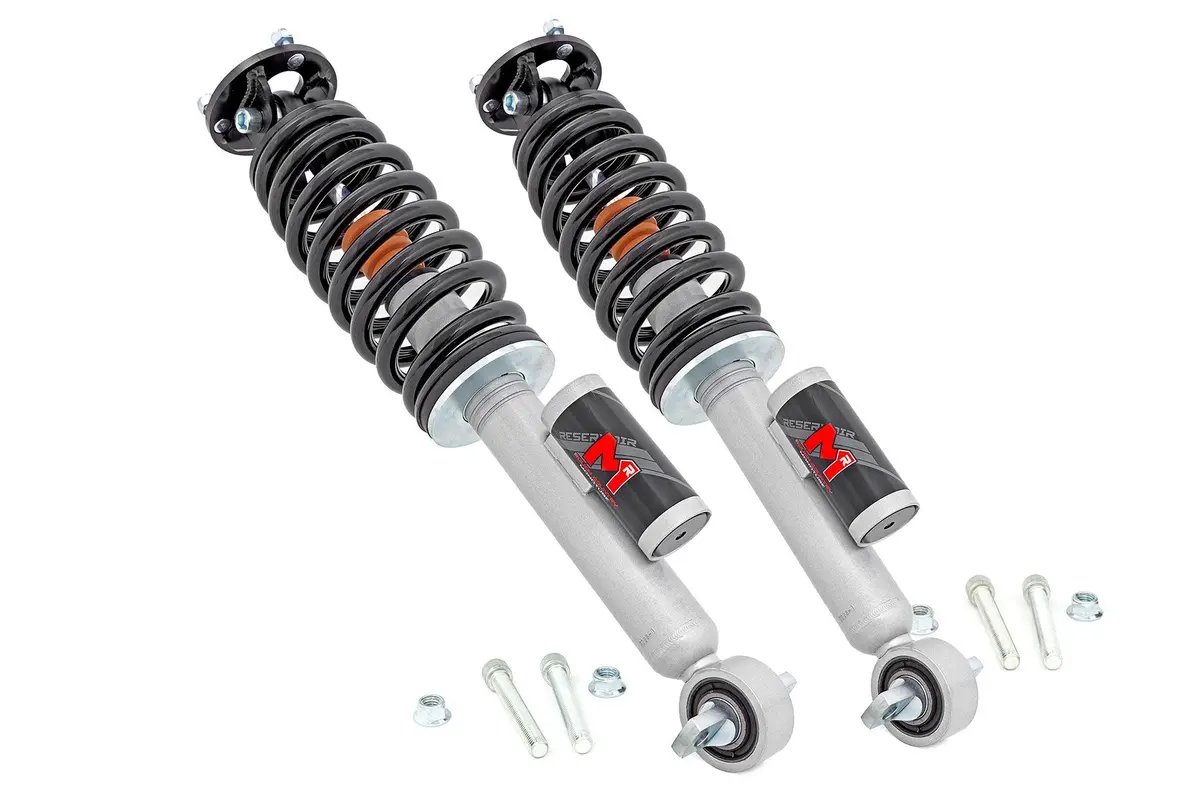 M1r Reservoir Loaded Struts - Adjustable Height - Front - 7 Inch - Ford Bronco (21-24) 1