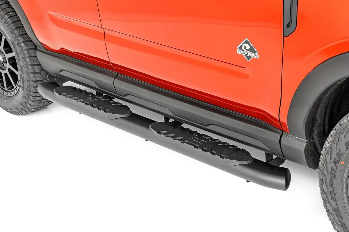 Oval Nerf Steps - Black - Ford Bronco Sport 4Wd (2021-2024) 1
