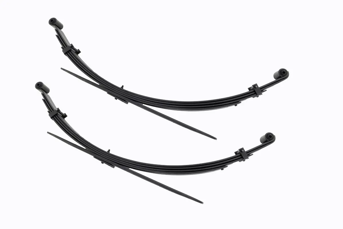 Rear Leaf Springs - 4 Inch Lift - Pair - Ford Bronco/F-100/F-150 4Wd (1970-1979) 1
