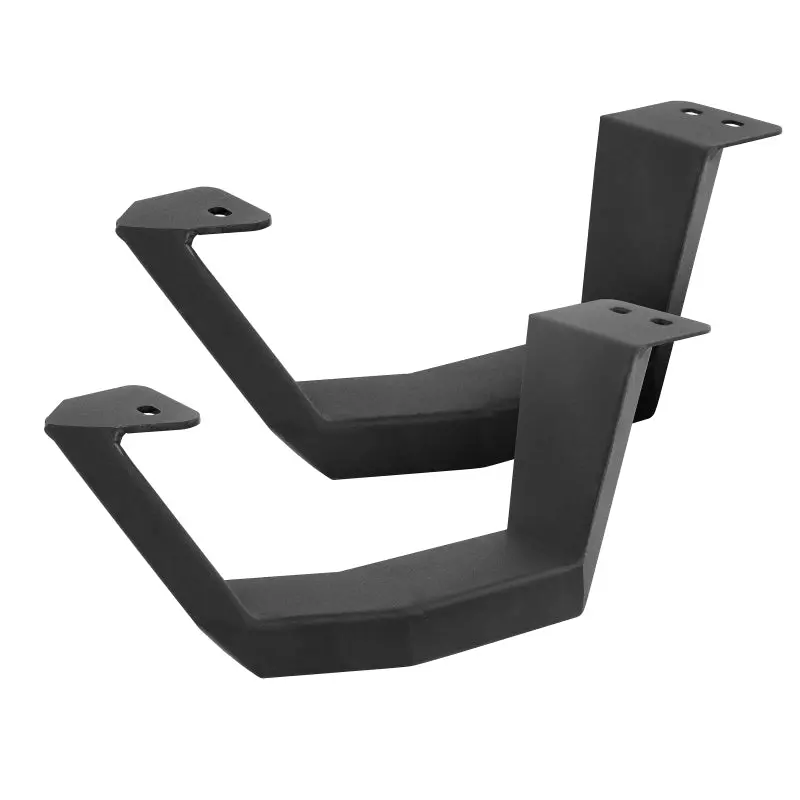 Go Rhino Rb10 Running Boards - Tex Black - 4In Drop Down Steps (Pair) 1