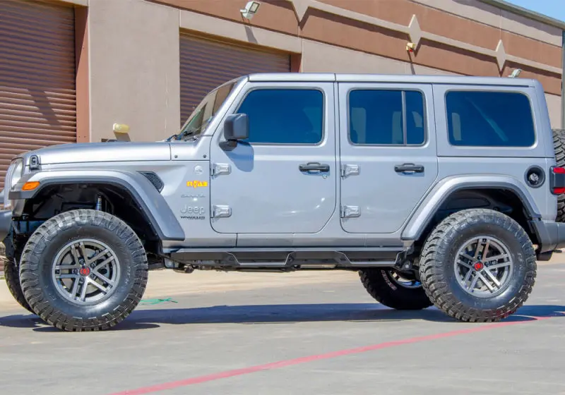N-Fab Predator Pro Step System 2018 Jeep Wrangler Jl 4 Door Suv - Tex. Black 1