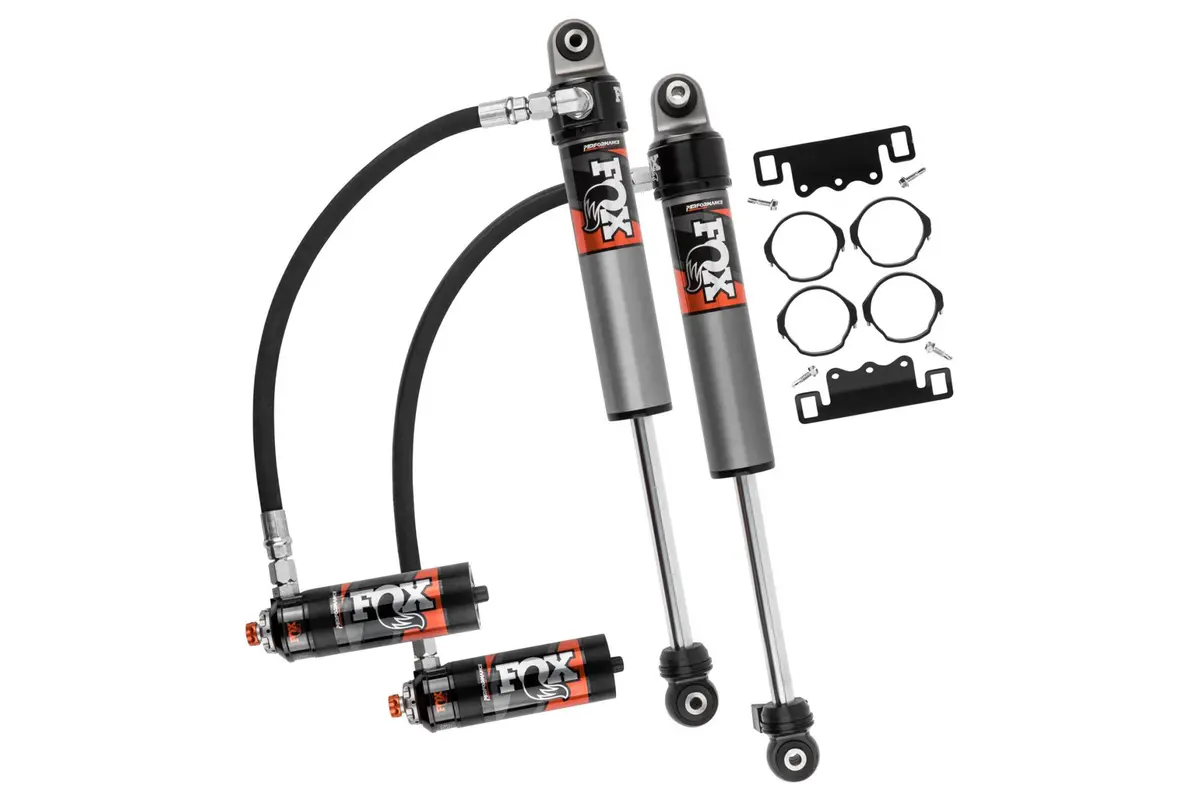 Fox 2.5 Reservoir Front Shocks Adjustable | Performance Elite | 2-3" Lift | Wrangler Jl 1