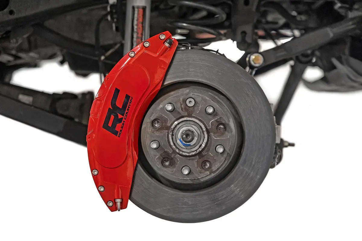 Caliper Covers - Front And Rear - Red - Sport - Jeep Gladiator Jt/Wrangler Jl (18-24) 1
