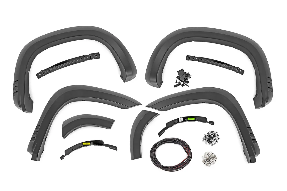 Fender Flares - Sf1 - Gba Black - Chevy Silverado 1500 2Wd/4Wd (2019-2024) 1