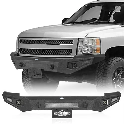 07-13 Chevy Silverado 1500 Front Bumper 2Nd Generation - Hooke Road 1