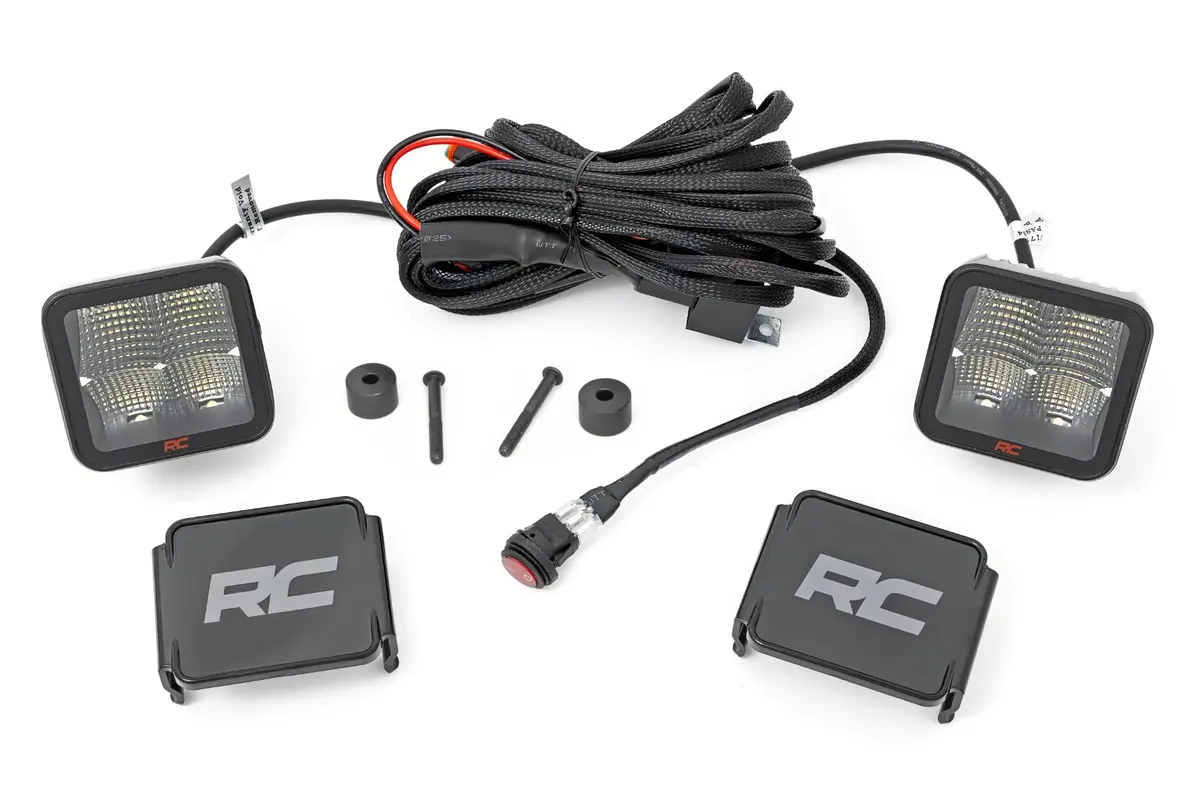 Led Light Kit - Cowl Mount - 2 Inch Spectrum Pair - Jeep Gladiator Jt/Wrangler Jl (18-24) 1