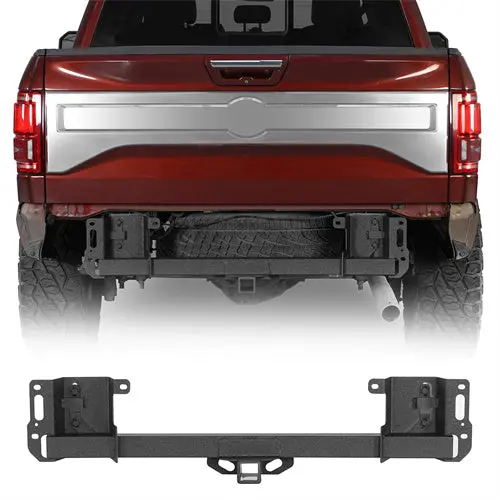 Class Iii Receiver Hitch With 2" Square Receiver Opening (15-26 Ford F-150) - Hooke Road 1