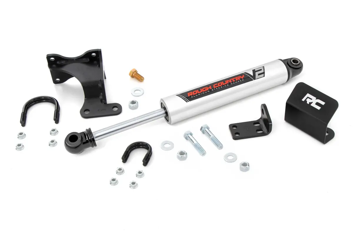Rough Country 8731970 V2 Steering Stabilizer 1