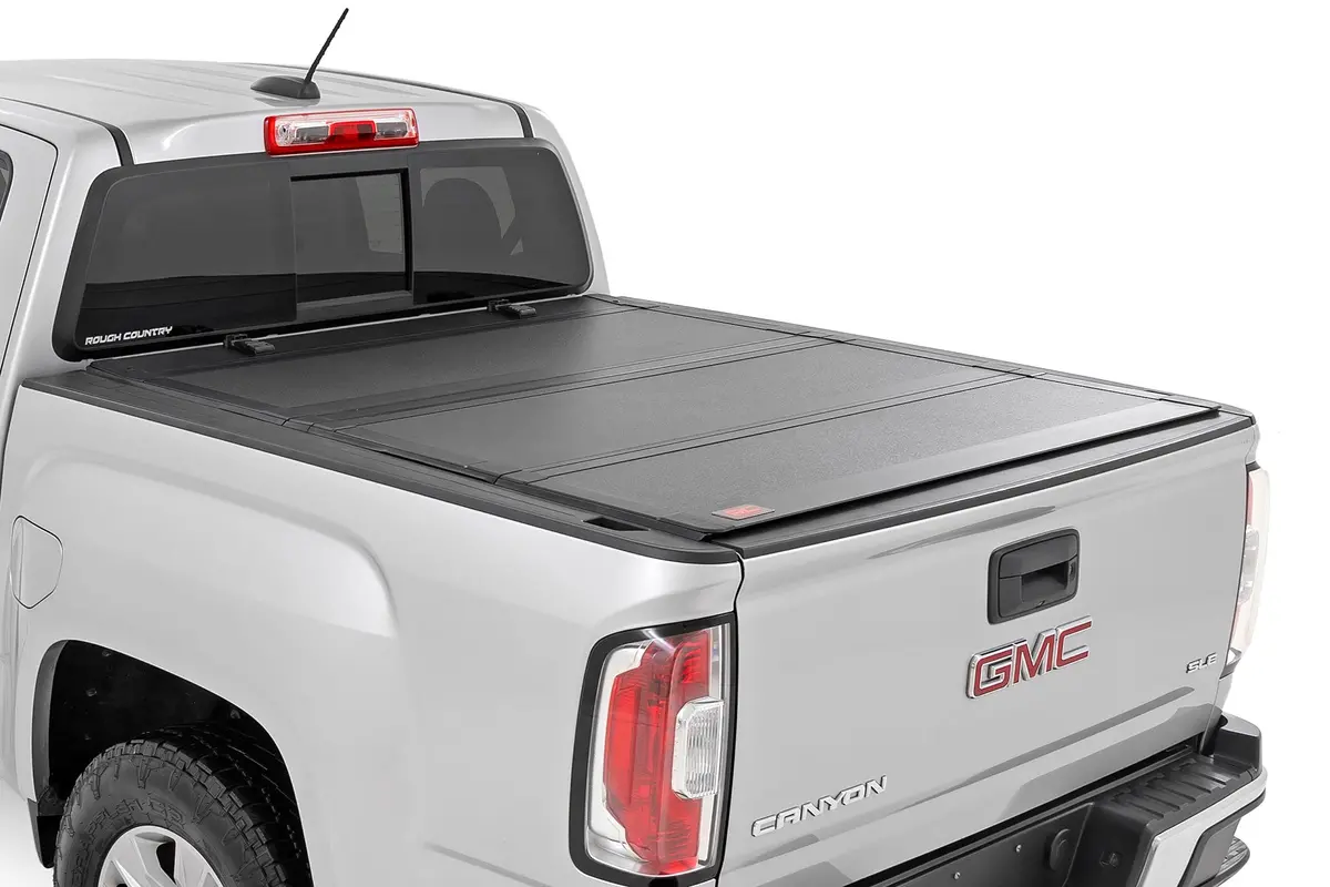 Hard Tri-Fold Flip Up Bed Cover - 6' Bed - Chevy/Gmc Canyon/Colorado (15-24) 1