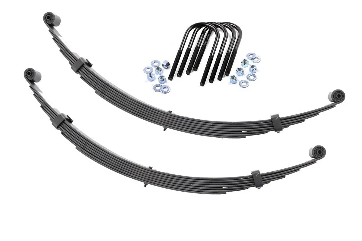 Front Leaf Springs - 2.5 Inch Lift - Pair - International Scout Ii 4Wd (71-80) 1