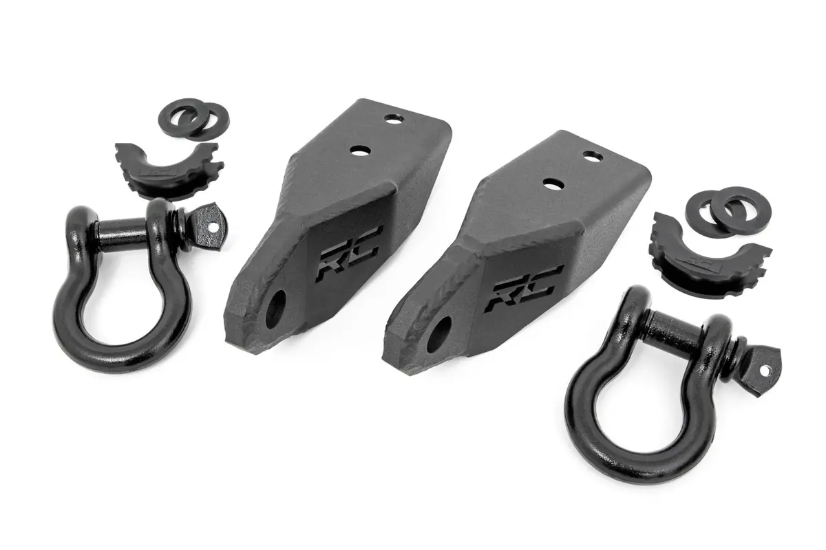 Rough Country Rs153 Tow Hook Brackets 1