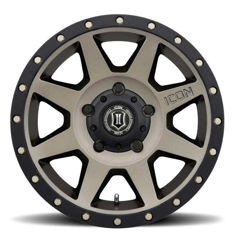Icon Rebound 18X9 5X150 25Mm Offset 6In Bs 110.1Mm Bore Bronze Wheel 1