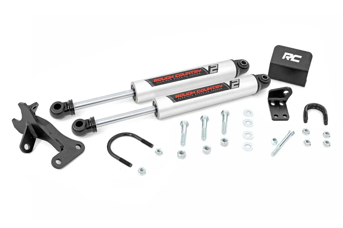 Rough Country 8749670 V2 Steering Stabilizer 1