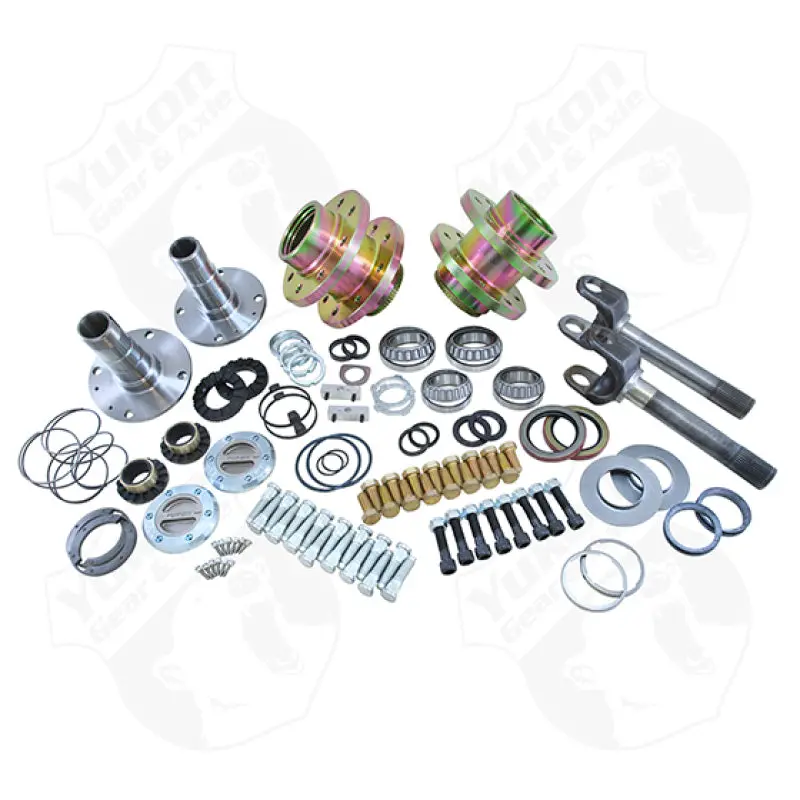 Yukon Gear Spin Free Locking Hub Conv Kit For Dana 30 & Dana 44 Tj / Xj / Yj / 27 Spline / 5 X 4.5In 1