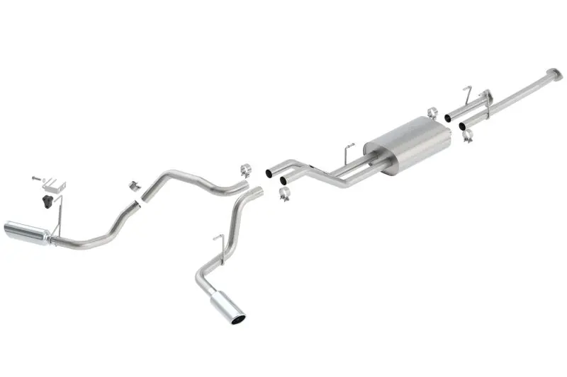 Borla 09-15 Toyota Tundra 4.6L / 5.7L V8 Crew Max / Double Cab Ss Dual Split Catback Exhaust 1