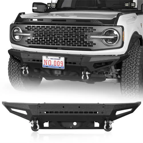 Ford Bronco Full-Width Front Bumper For 2021-2026 Ford Bronco (Excluding Raptor) - Hooke Road 1