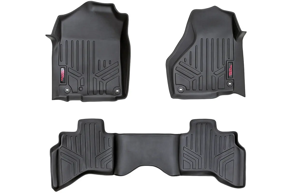 Floor Mats - Fr & Rr - Quad Cab - Dodge 1500 2Wd/4Wd (2002-2008) 1