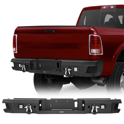 Hooke Road Rear Bumper W/Led Floodlights(10-18 Ram 2500 3500) - Hr 1