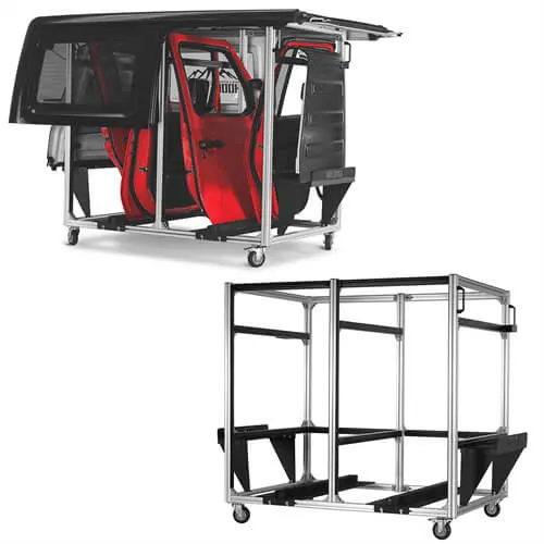 Doors And Hardtops Storage Cart ( Wrangler Tj  Wrangler Jk Wrangler Jl & Gladiator Jt & 21-26 Ford Bronco ) - Hooke Road 1