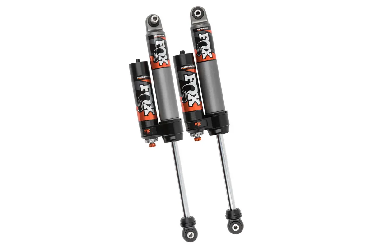 Fox 2.5 Reservoir Rear Shocks Adjustable | Performance Elite | 3.5" - 4" Lift | Wrangler Jl 1