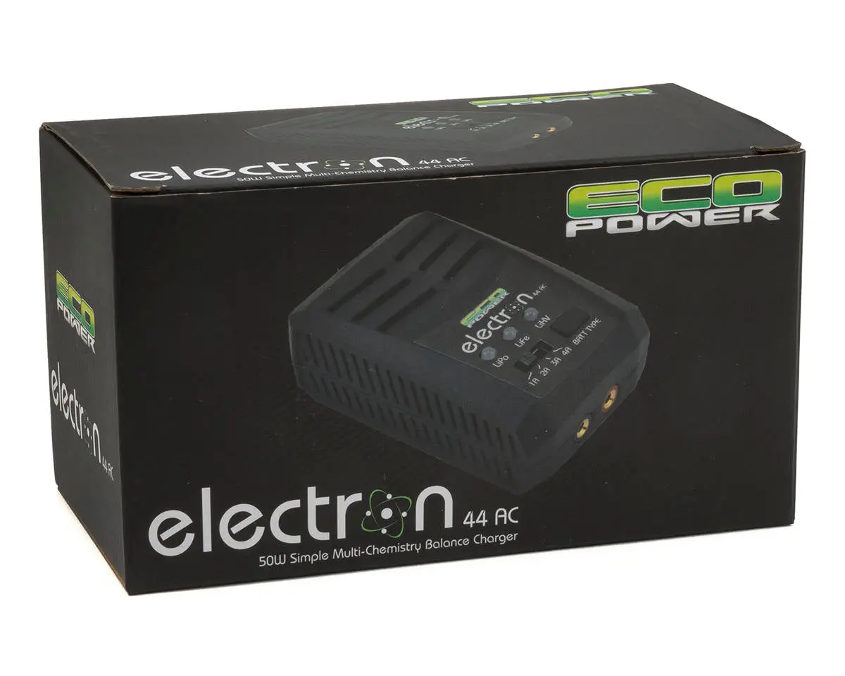 "Electron 44 Ac" Lihv/Lipo/Life Battery Charger (2-4S/4A/50W) 2