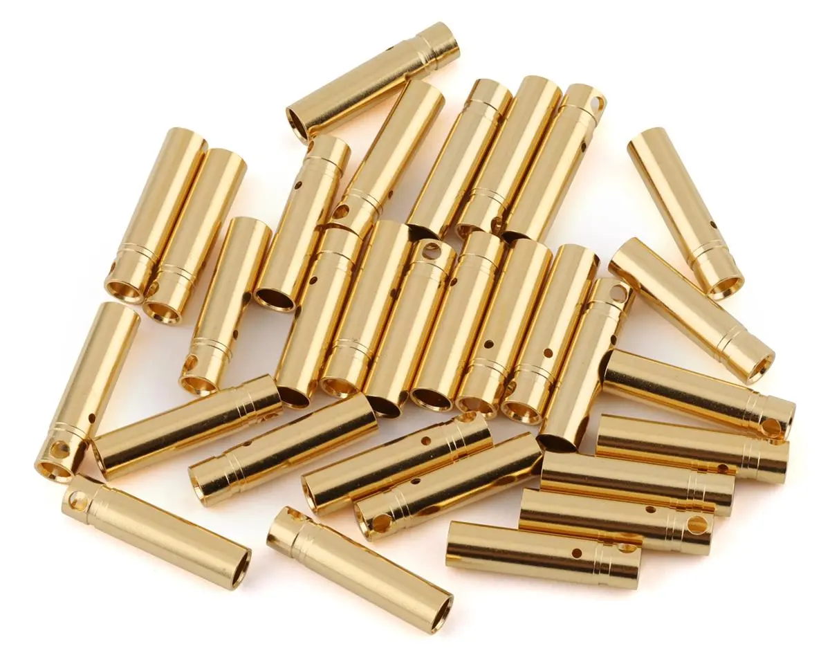 E-Flite 4Mm Female Gold Bullet Connector (30) 1