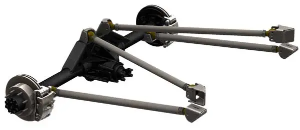 Triangulated Uppers 1 1/4" Enduro Joint 4 Link Suspension Diy Kit 1