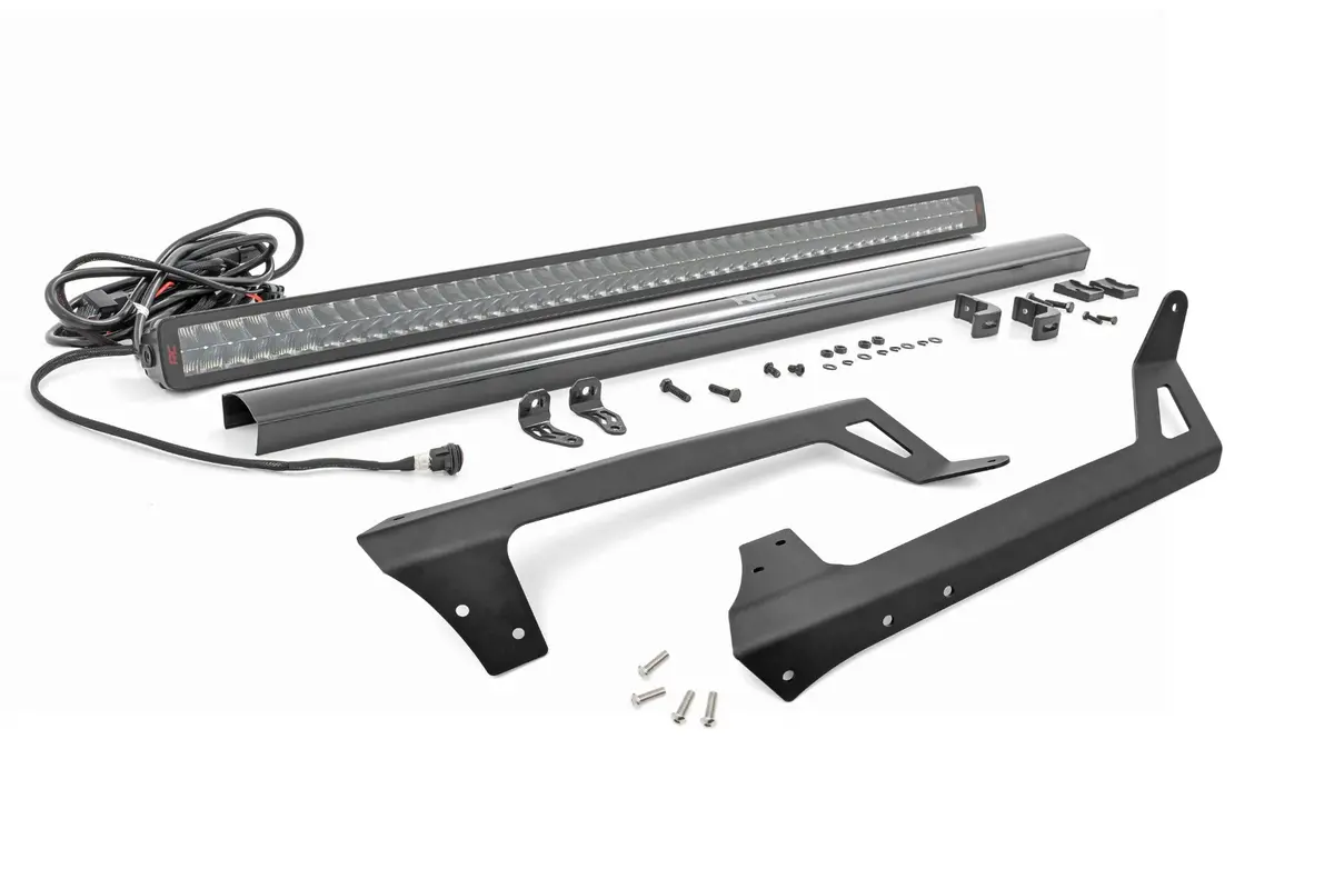 Led Light Kit - Windshield - 50 Inch Spectrum Dual Row - Jeep Wrangler Jk/Wrangler Unlimited (07-18) 1