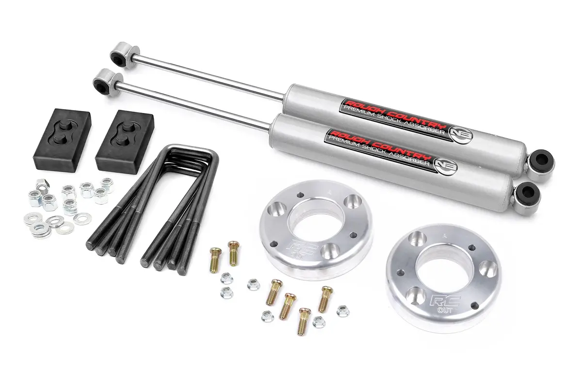 2 Inch Lift Kit - Alum Spacer - Ford F-150 2Wd/4Wd (2014-2020) 1