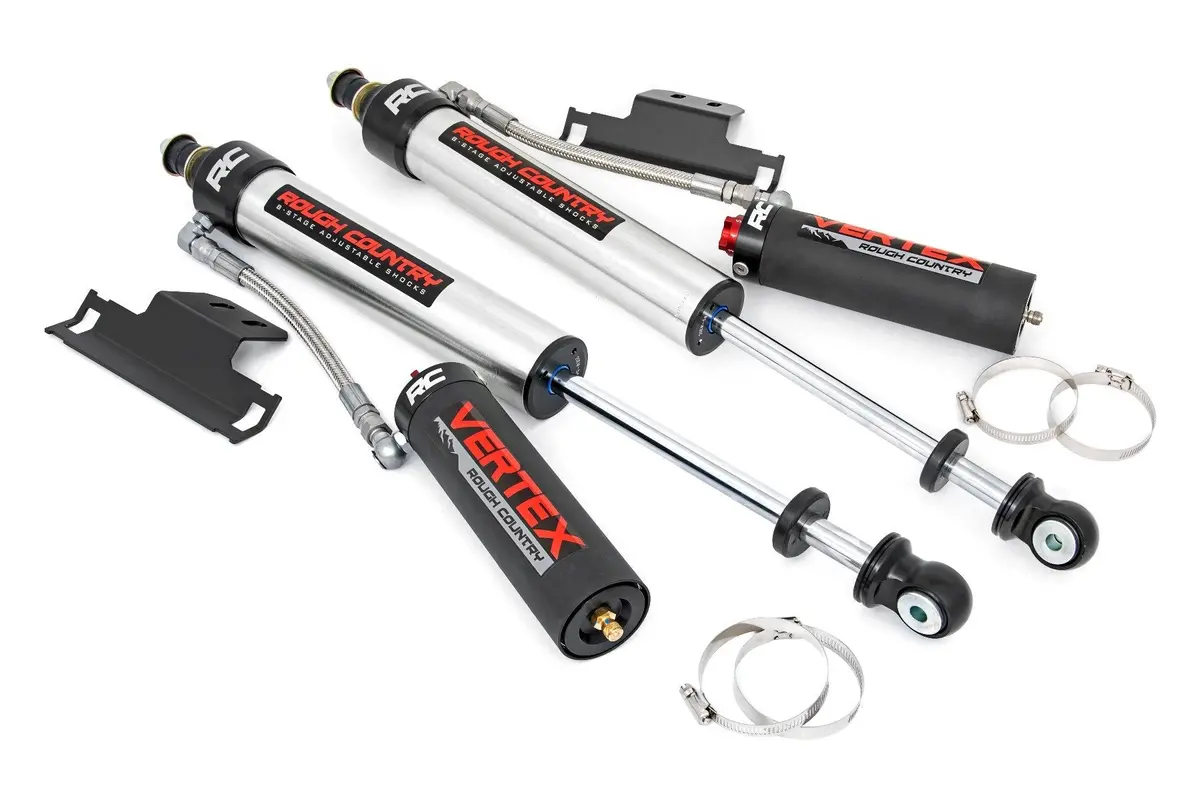 Rough Country 699010 Vertex 2.5 Adj Rear Shocks 1