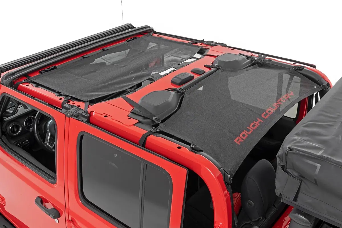 Mesh Bikini Top Plus - Black - Jeep Gladiator Jt 4Wd (2020-2024) 1