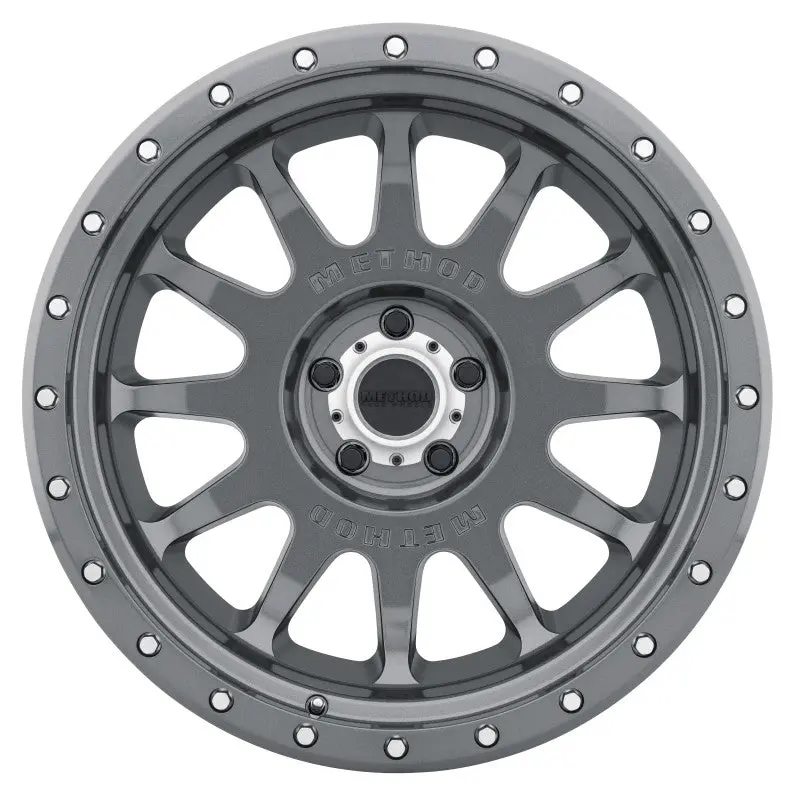 Method Mr605 Nv 20X10 -24Mm Offset 5X5 71.5Mm Cb Gloss Titanium Wheel 1