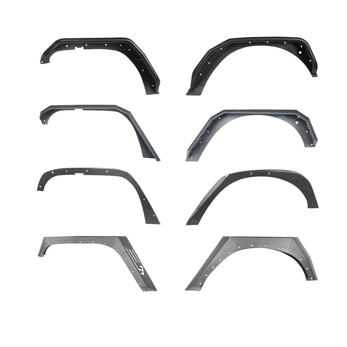 Hooke Road Fender Flares(07-18 Jeep Wrangler Jk) 1