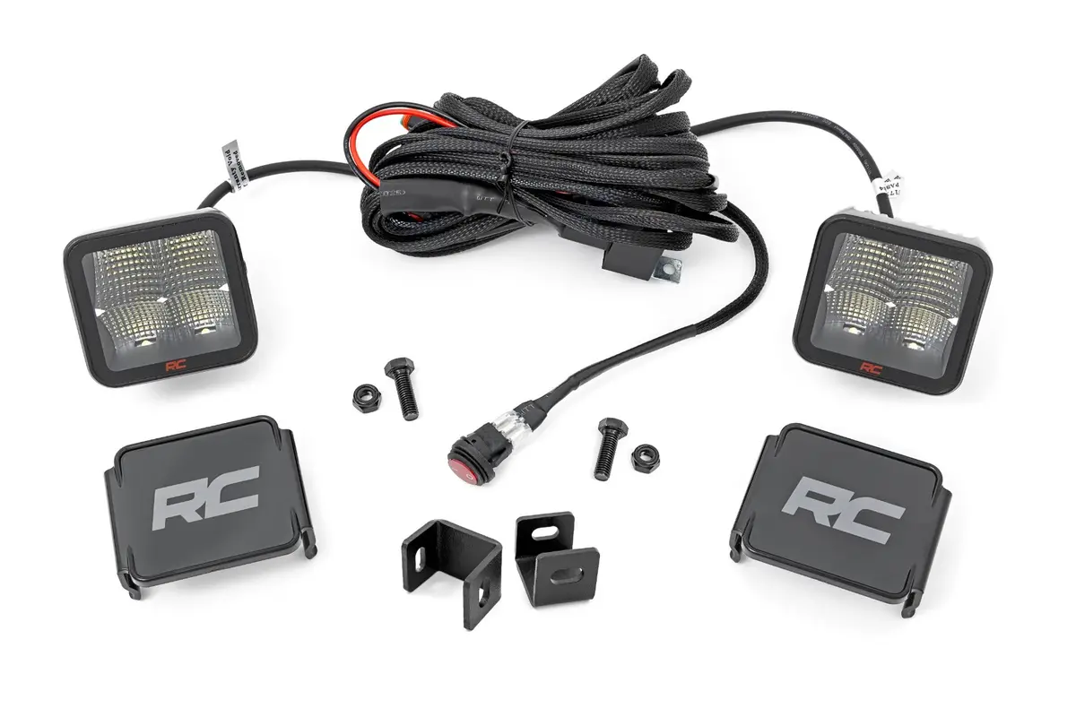Led Light Kit - Ditch Mount - 2 Inch Spectrum Pair - Spot - Toyota Tundra (22-24) 1