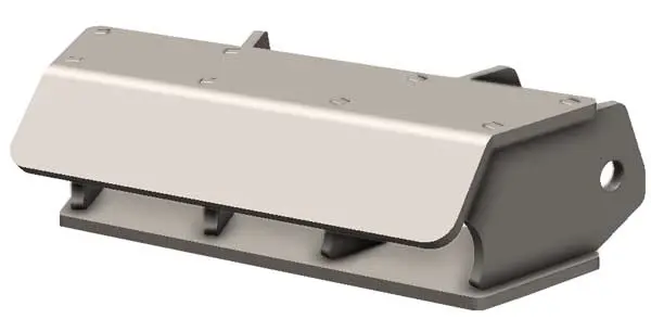 Flush Mount Lower Triangulated 4 Link Bracket 1