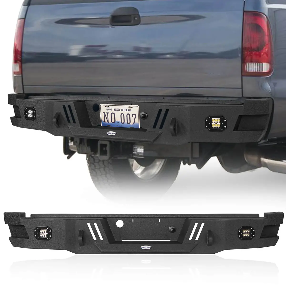 Ford Pickup Truck Hr Rear Bumper Replacement (05-07 F-250 F-350 ) - Hooke Road 1