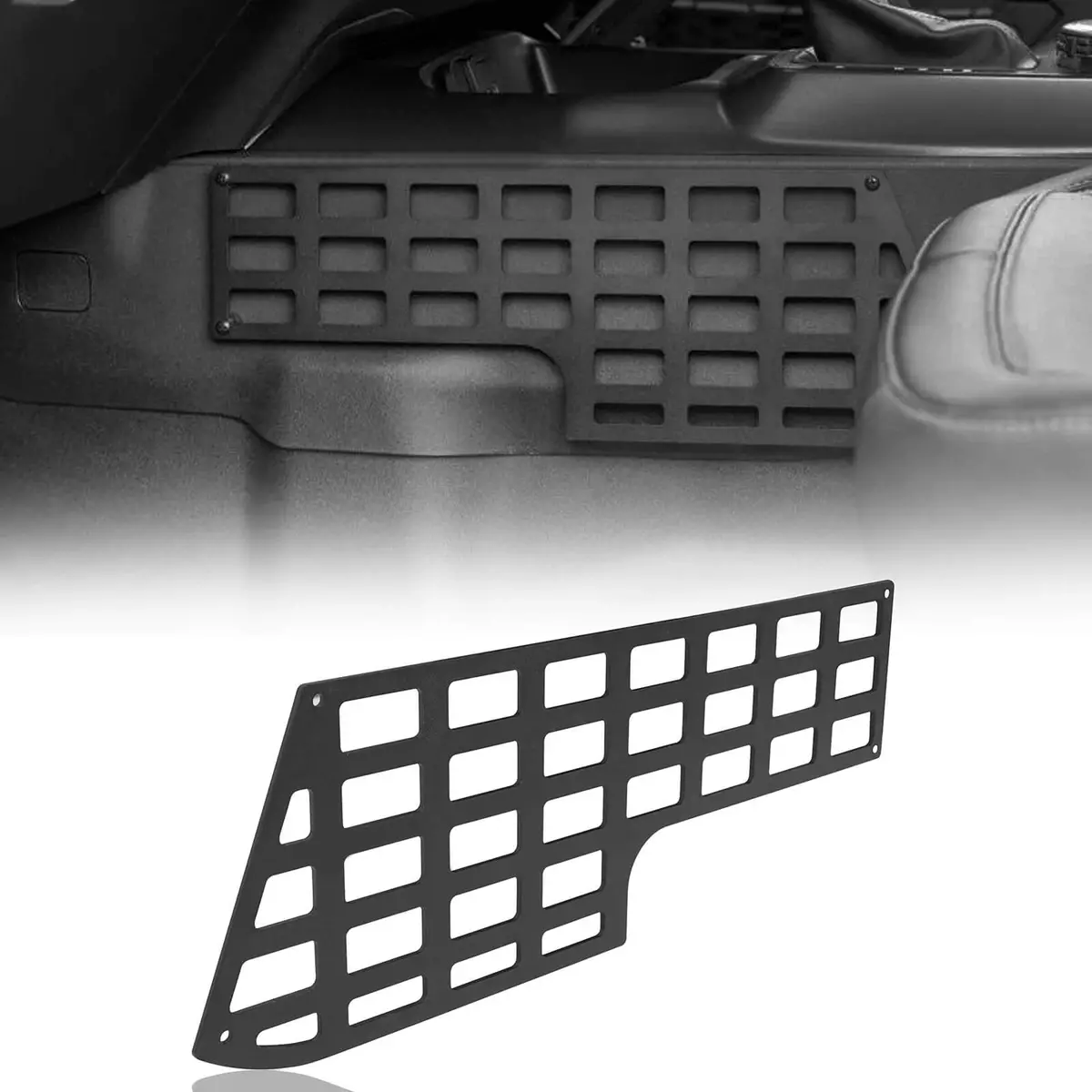 Ford Bronco Center Console Molle Storage Panel - Hookeroad 1