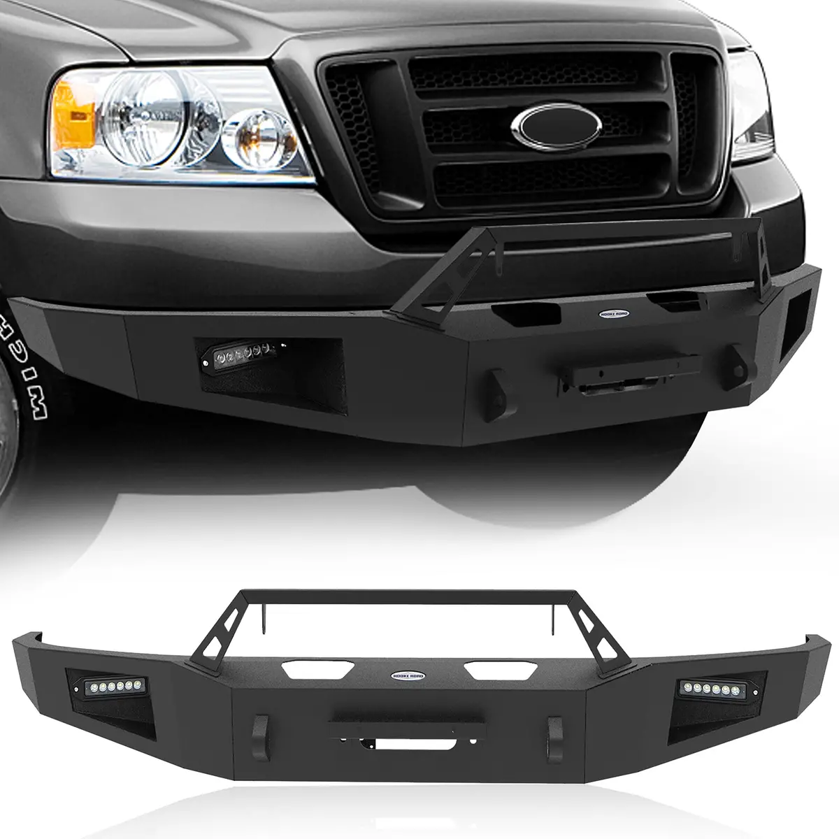 2004-2008 Ford F-150 Aftermarket Front Winch Bumper Discovery ⅰ - Hooke Road 1
